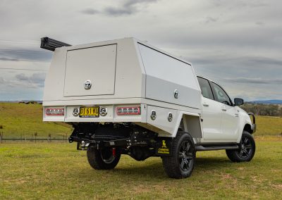 GWIC Hilux Contractor Service Body - Canero Industries