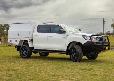 GWIC Hilux Contractor Service Body - Canero Industries