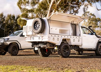 Hilux Fleet Full Time Aluminium Service Body - Canero Industries