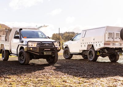 Hilux Fleet Full Time Aluminium Service Body - Canero Industries