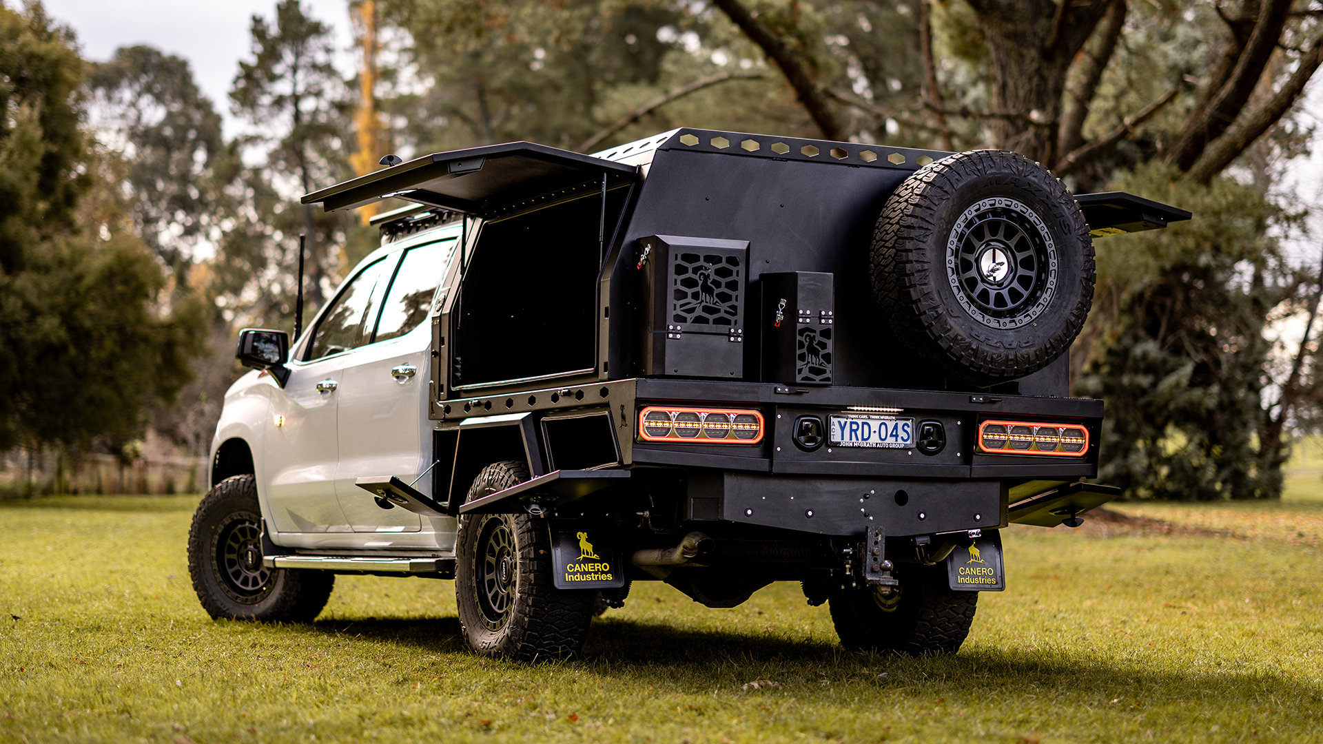7439b Silverado Z71 Premium Tray & Canopy- 1