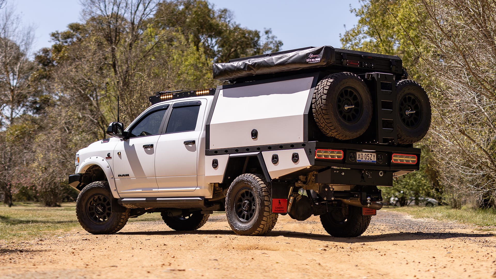 46. Ram 3500 Premium Canero Aluminium Tray & Canopy-2