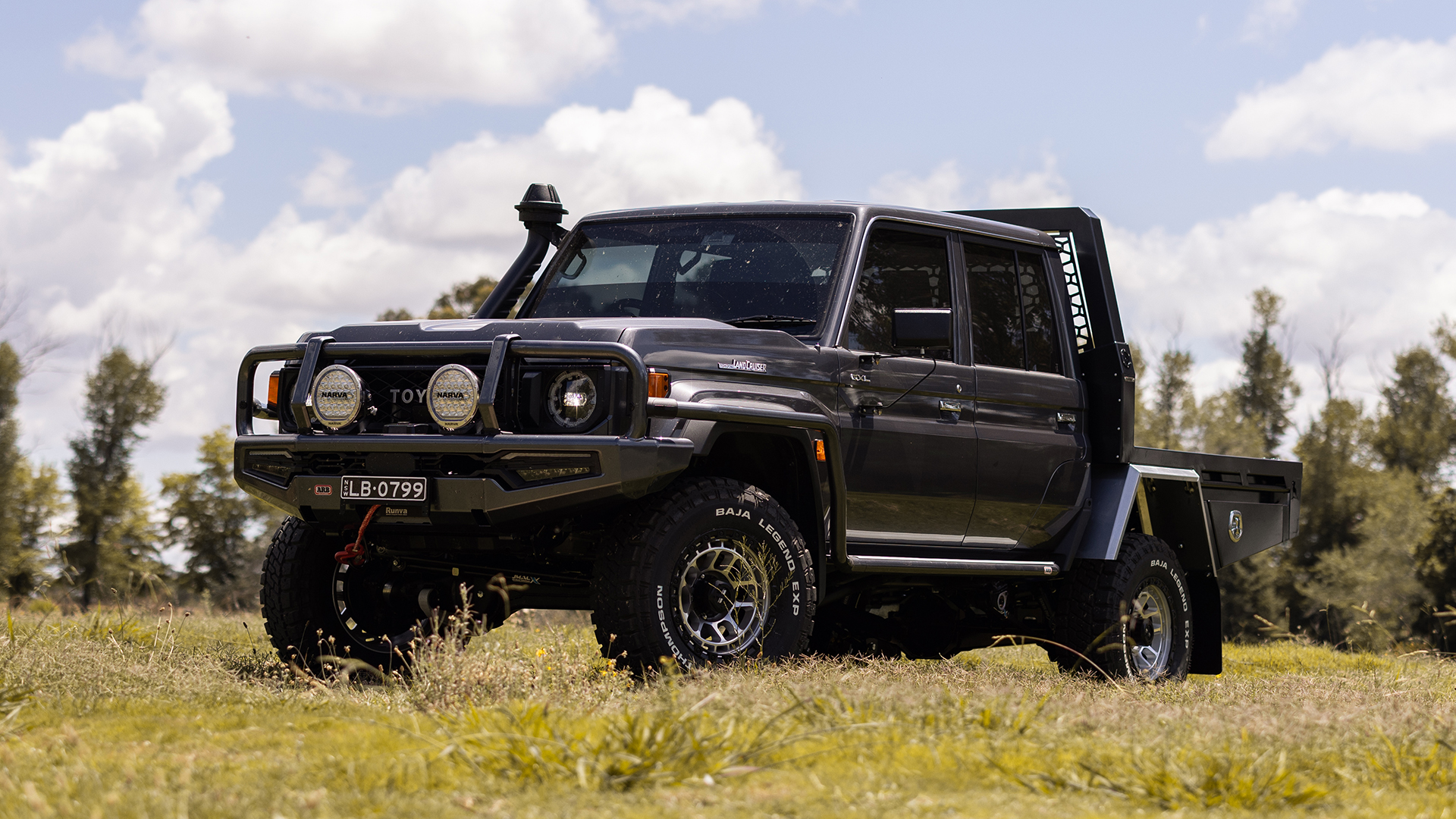 61. LandCruiser 79 Series Premium Canero Steel Tray-3