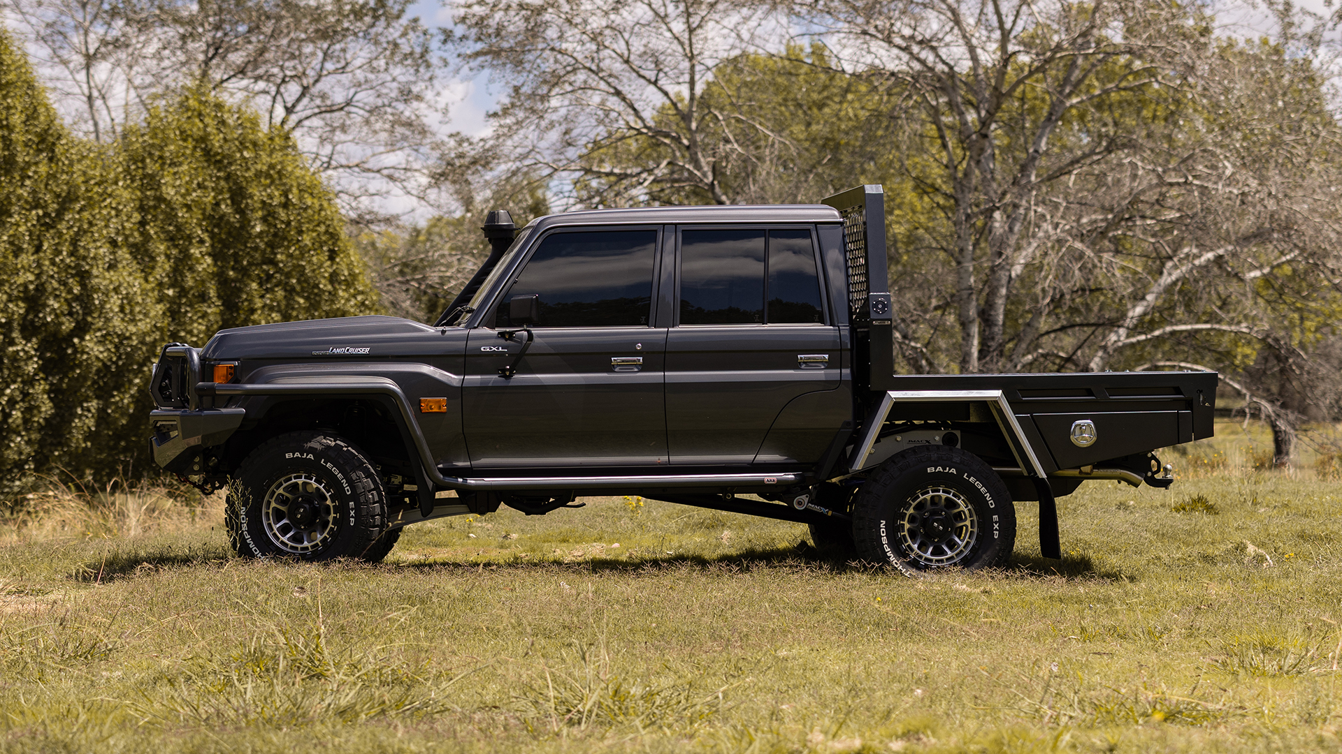 61. LandCruiser 79 Series Premium Canero Steel Tray-2