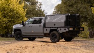 Silverado 2500 Premium Aluminium Tray and Canopy - Canero Industries