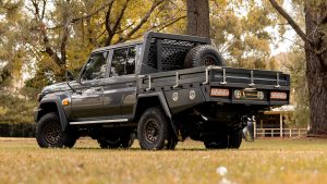 LandCruiser 79 Series Premium Aluminium Tray - Canero Industries