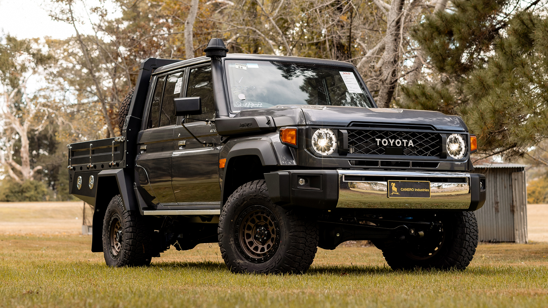 64. LandCruiser 79 Series Premium Canero Aluminium Tray-3