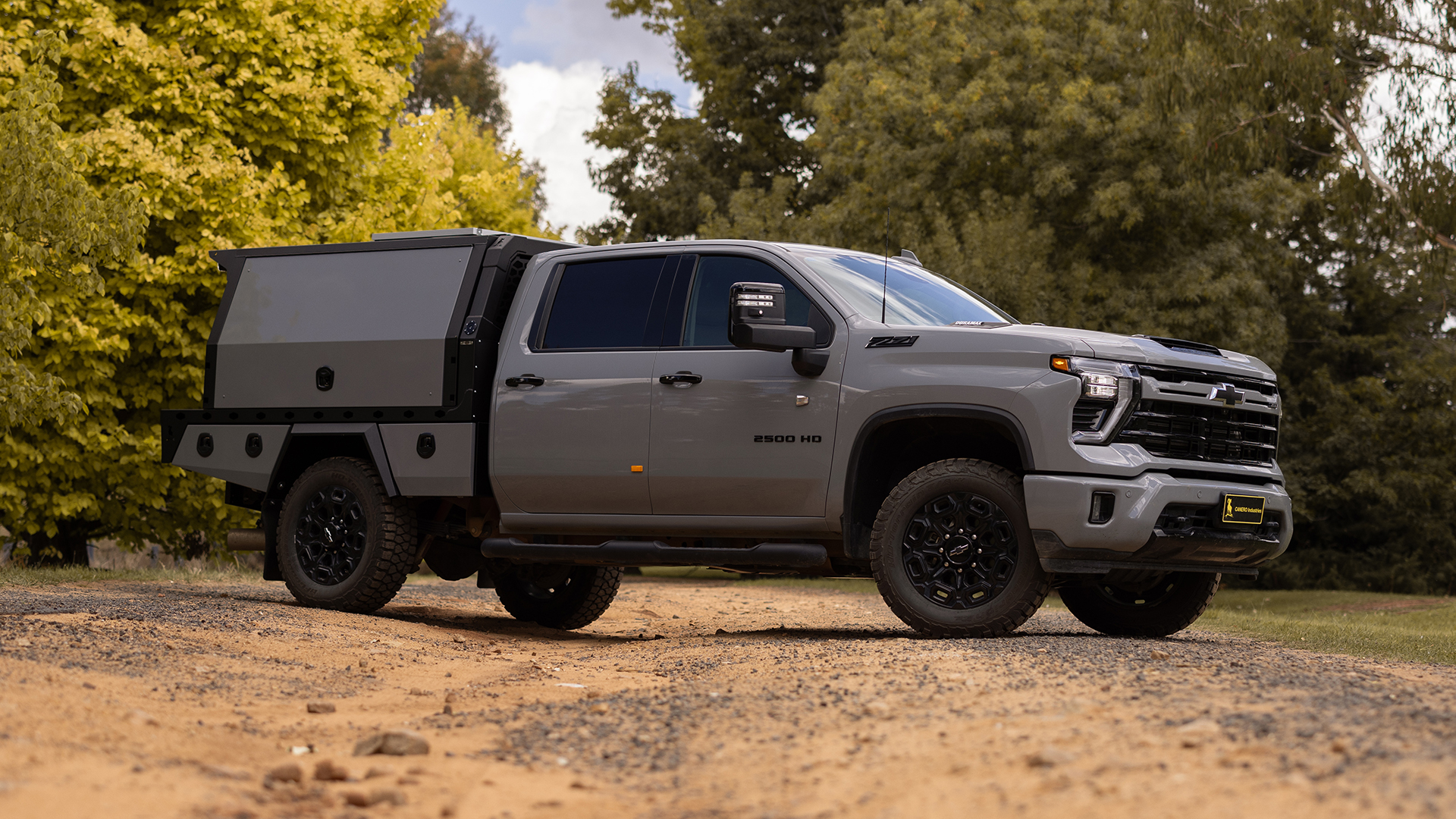 Silverado 2500 Tray & Canopy - Canero Industries