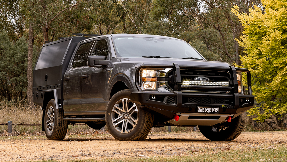 Ford F150 Alloy Service Body - Canero Industries