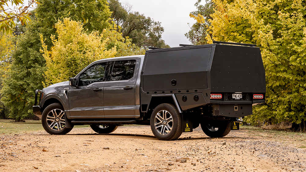 Ford F150 Alloy Service Body - Canero Industries