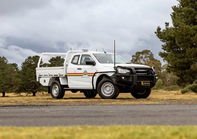 Contractor Tray Isuzu DMax - Cabonne Council Fleet project