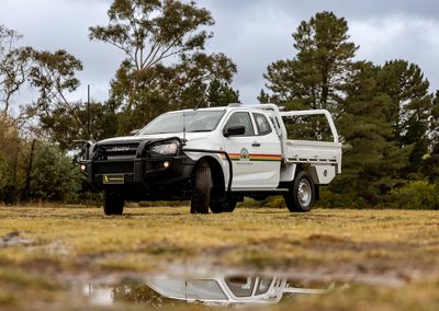Contractor Tray Isuzu DMax - Cabonne Council Fleet project