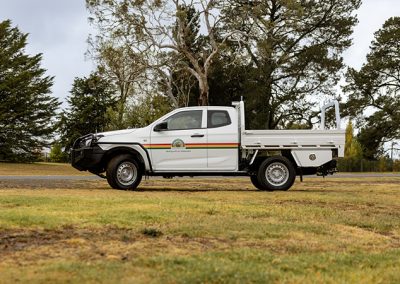 Contractor Tray Isuzu DMax - Cabonne Council Fleet project