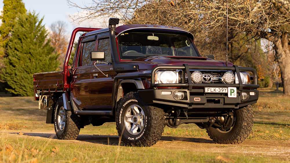 79. Toyota LandCruiser Premium Steel Tray-3
