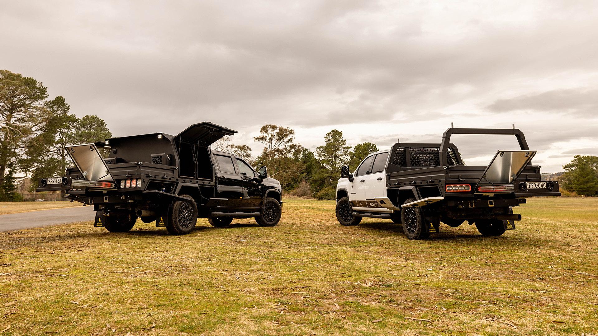 Chevrolet Silverado Tray and Canopy Builds - Canero Industries