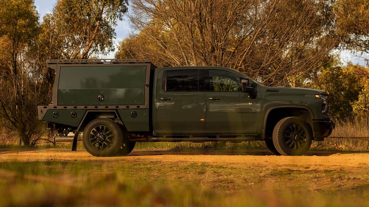 Chevrolet Silverado 2500HD Canopy and Ute Tray - Canero