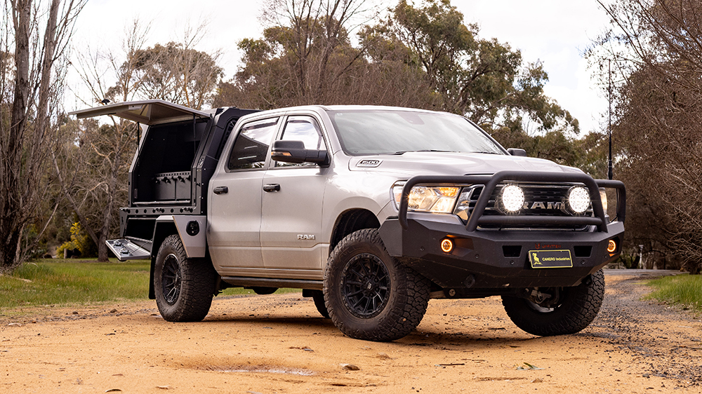 RAM 1500 Bighorn Canopy Build: Compact, Capable, & Ready!