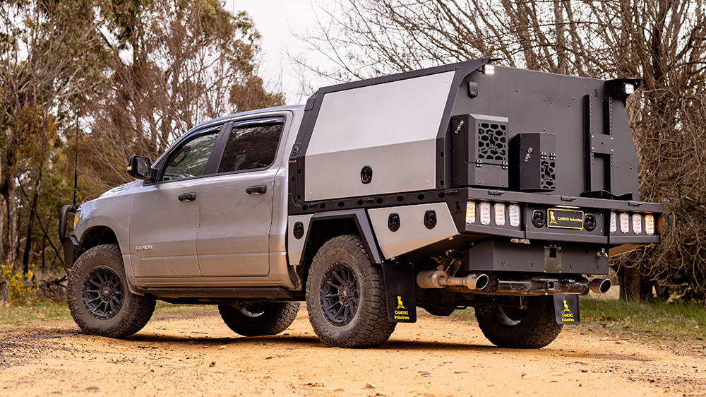 Dodge Ram 1500 custom tray & canopy - Canero Industries