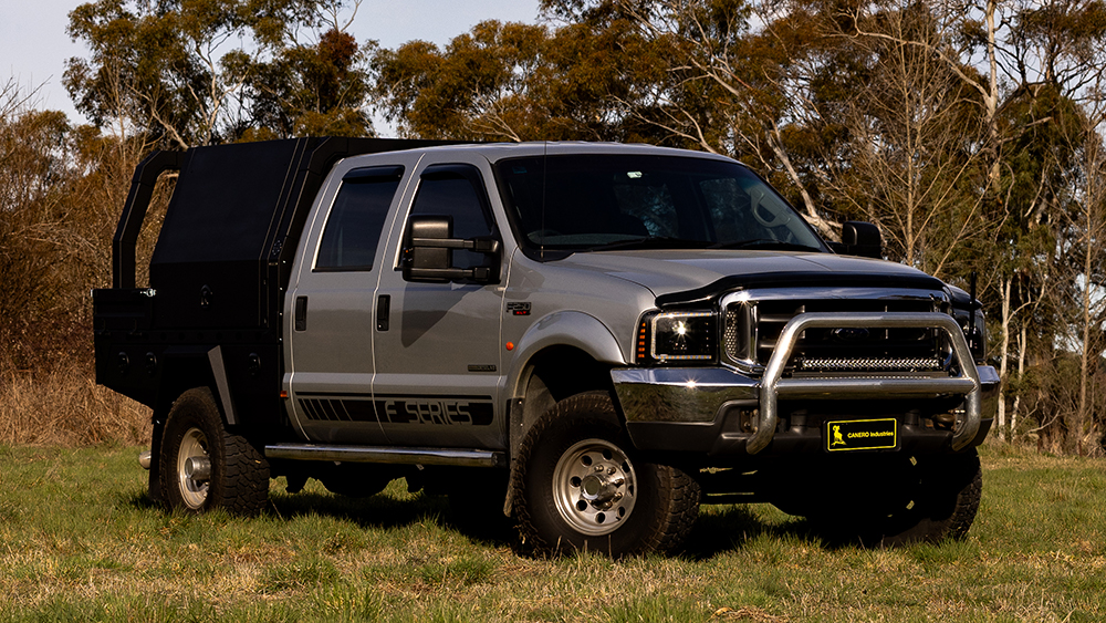 90. Ford F250 Premium Aluminium Tray & Canopy-3
