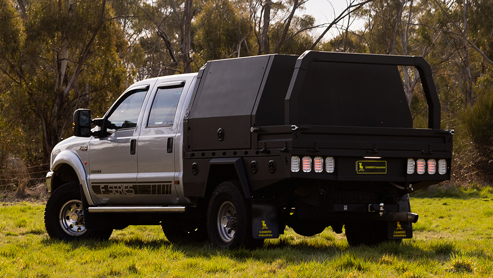 90. Ford F250 Premium Aluminium Tray & Canopy-1