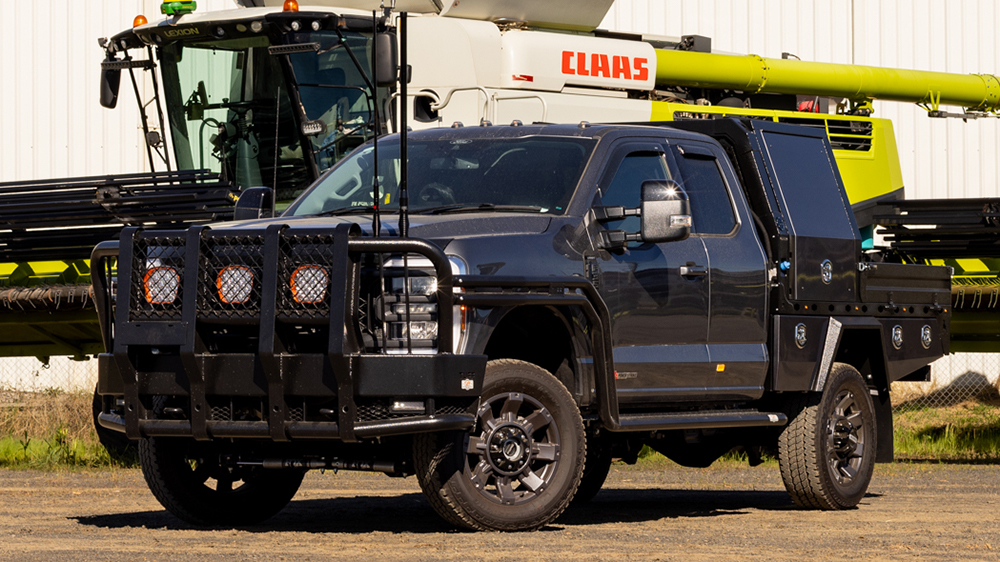 Ford F350 premium alloy tray & canopy - Canero Industries