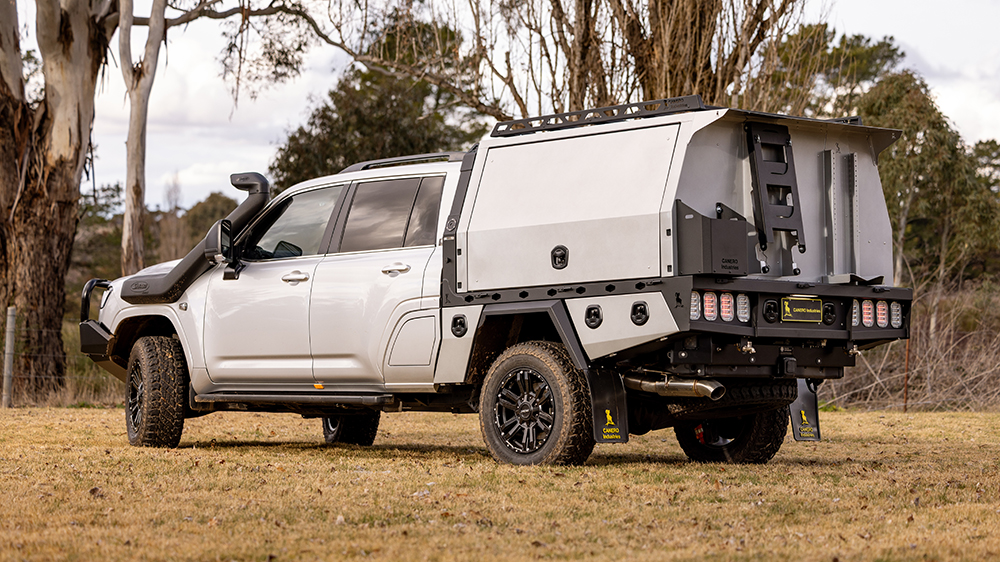 86. 300 Series LandCruiser Custom Tray & Canopy-1