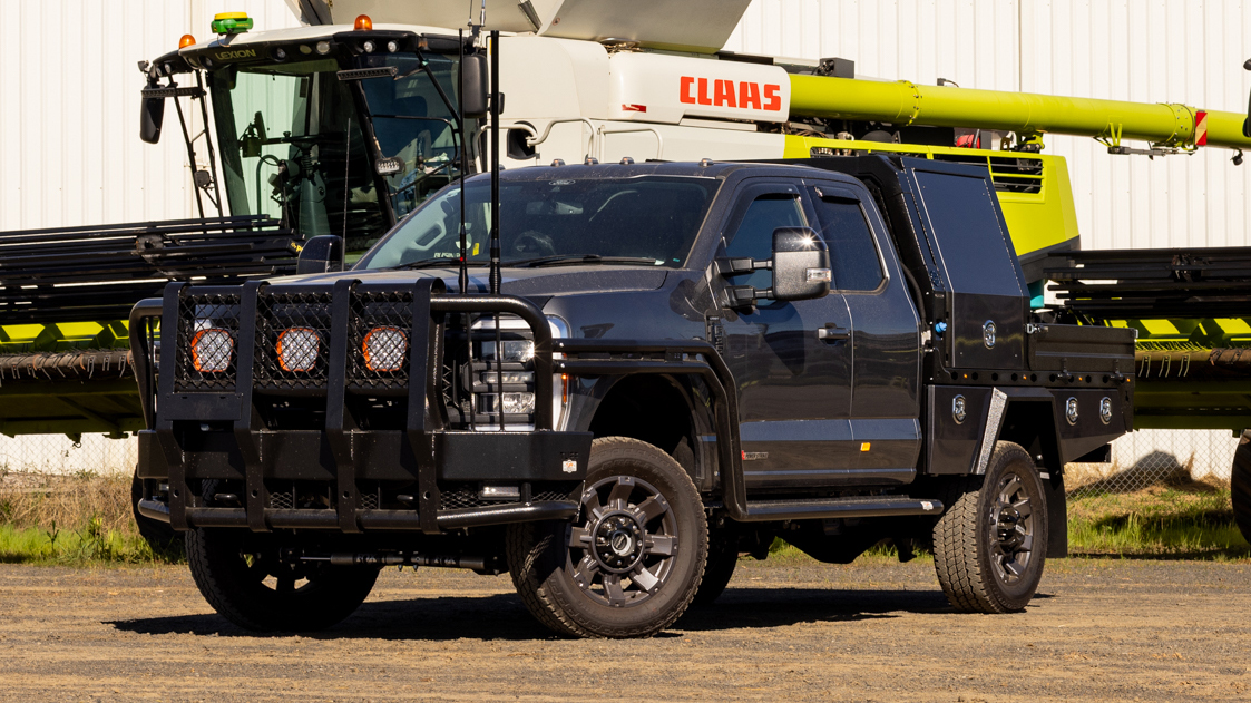 Ford F350 Tray and Canopy - Canero Industries