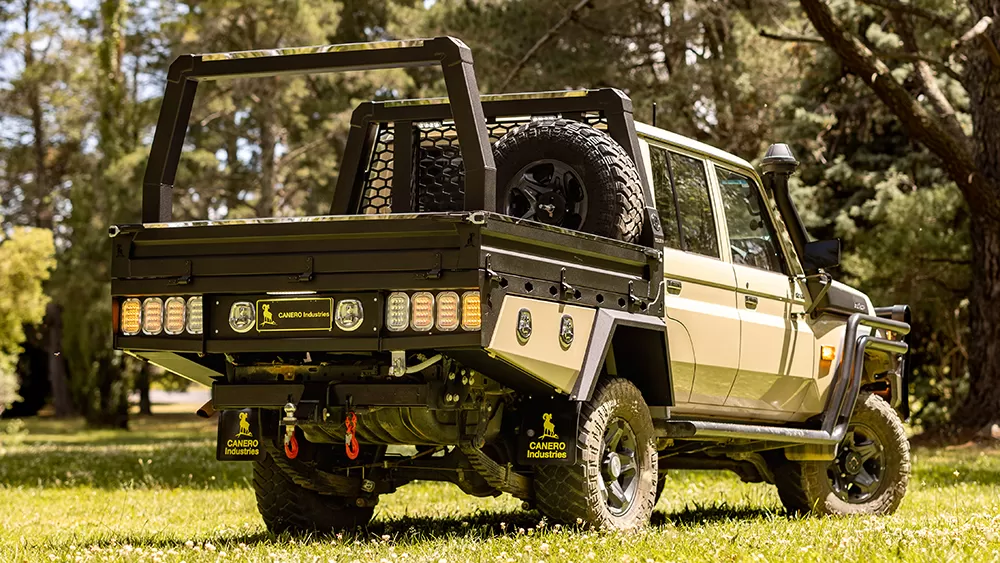 99. LandCruiser Work Ute Premium Aluminium Tray-1