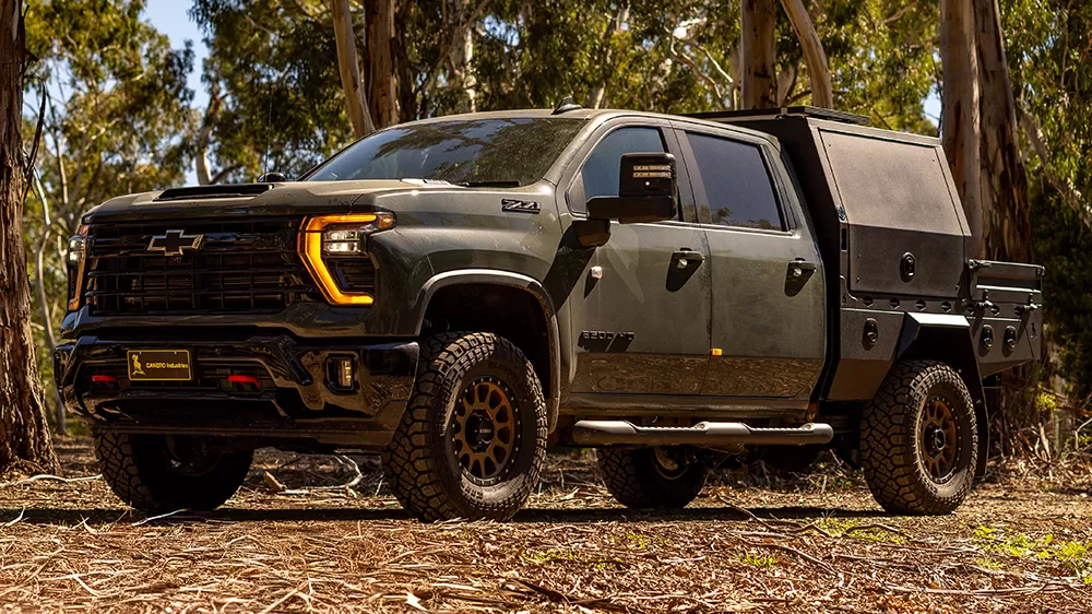 Chevrolet Silverado Alloy Tray & Canopy